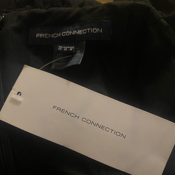 Black Ruffle French Connection Dress - Picture 2 of 2